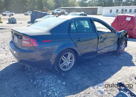2007 Acura Tl 3.2 из США, поврежденный, VIN 19UUA66237A039892